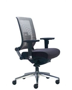 wall street high back chair